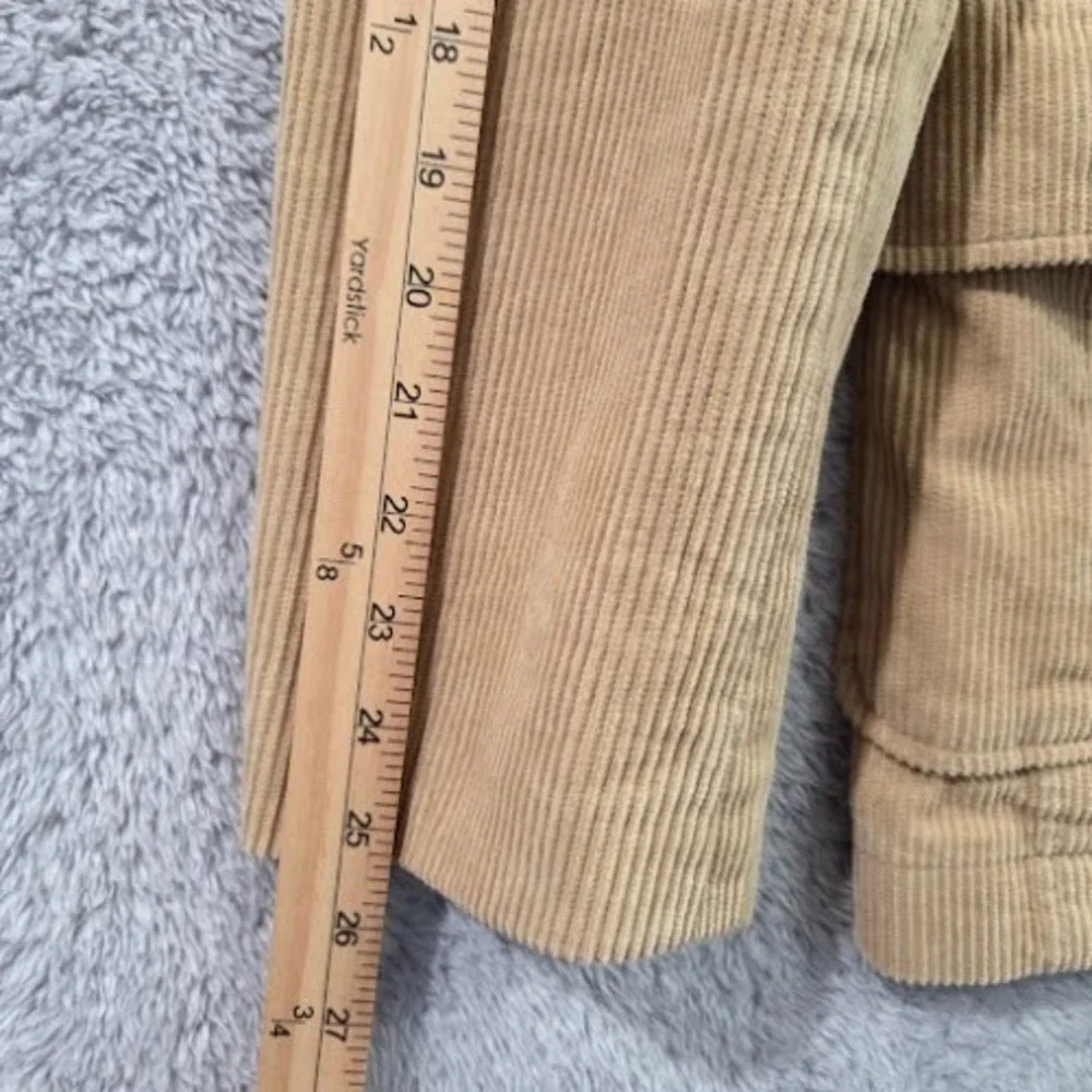 St Johns Bay Corduroy Blazer‎ Jacket Men's Medium Tan Classic Business Casual